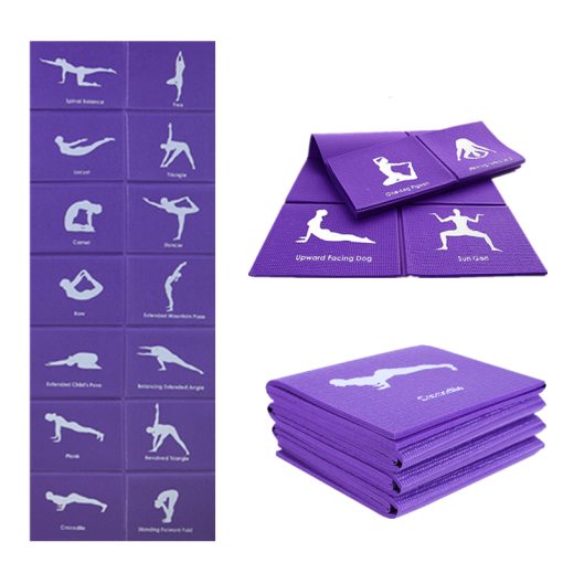 3/5/8mm Foldable PVC Yoga Mat - Image 5