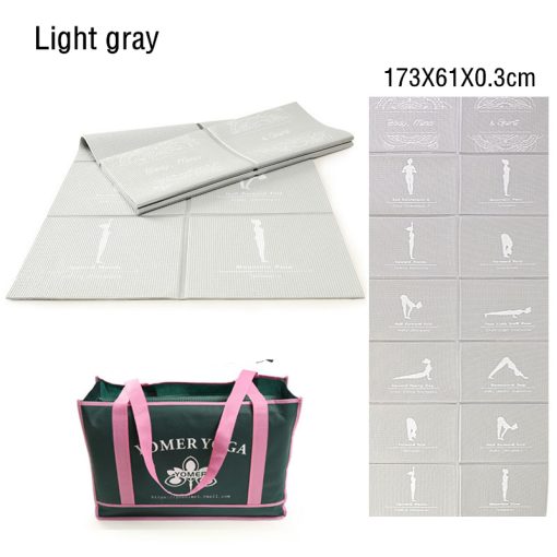 3/5/8mm Foldable PVC Yoga Mat - Image 3