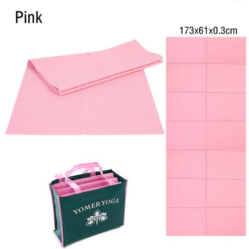 3/5/8mm Foldable PVC Yoga Mat - Image 2