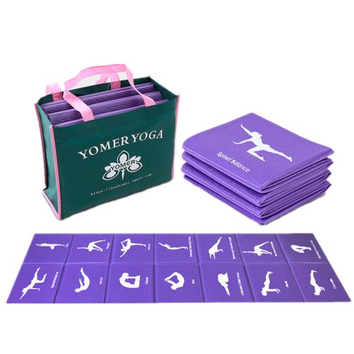 3/5/8mm Foldable PVC Yoga Mat - Image 6