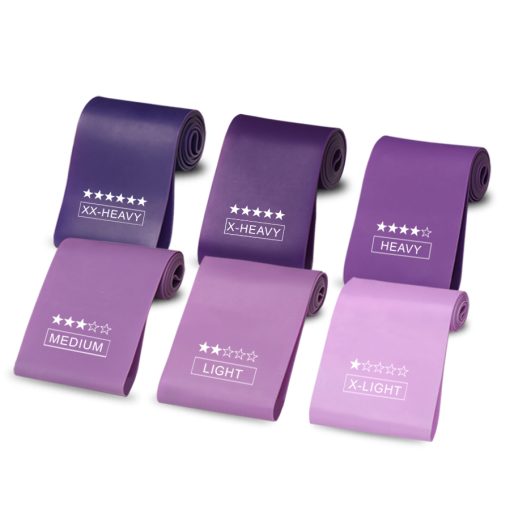 Purple 6 levels mini resistance bands - Image 4
