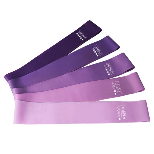 Purple 6 levels mini resistance bands - Image 7