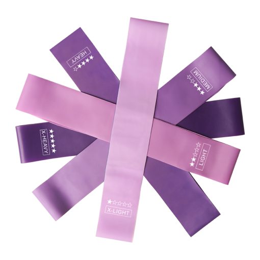 Purple 6 levels mini resistance bands - Image 6