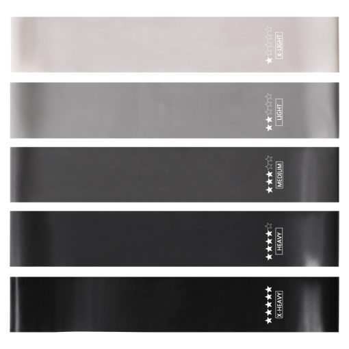 Grey 5 levels resistance bands - Image 2