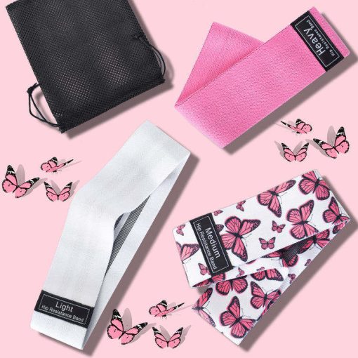 Cotton Cloth Fabric Sport Resistance Band - Image 5