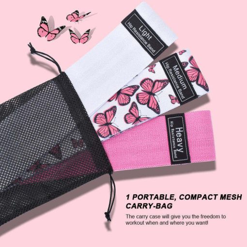 Cotton Cloth Fabric Sport Resistance Band