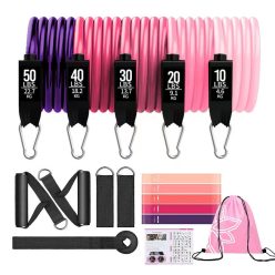 Pull Rope With Training Bar 11Pcs/Set