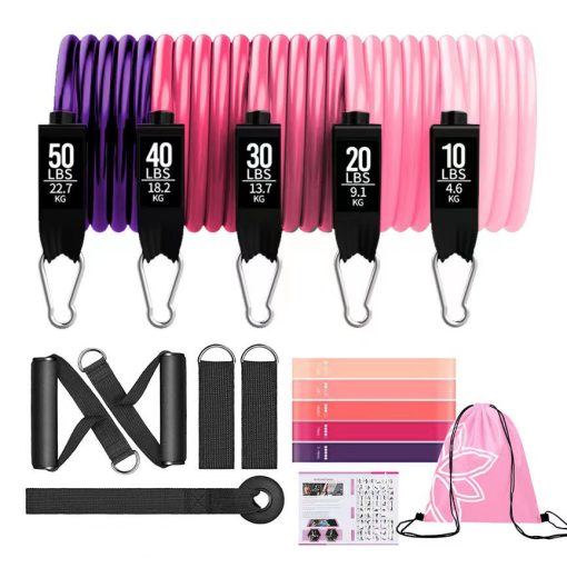 Pull Rope With Training Bar 11Pcs/Set