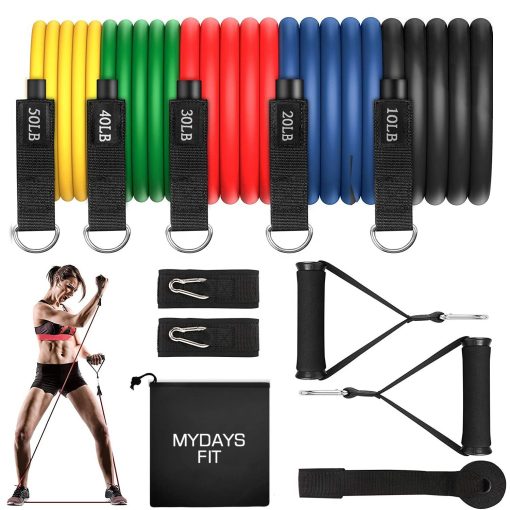 Pull Rope With Training Bar 11Pcs/Set - Image 4