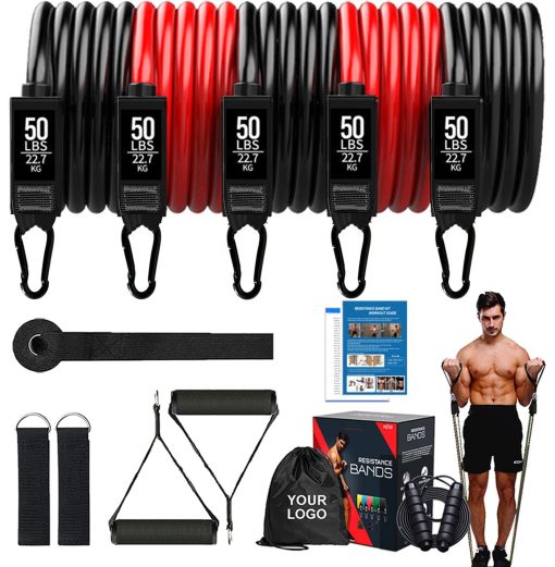 Pull Rope With Training Bar 11Pcs/Set - Image 2